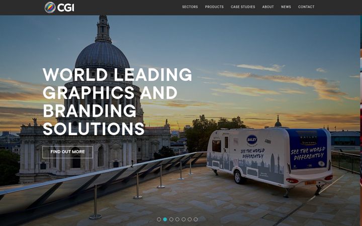 Screenshot of cgi-visual.com