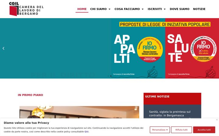 Screenshot of cgil.bergamo.it