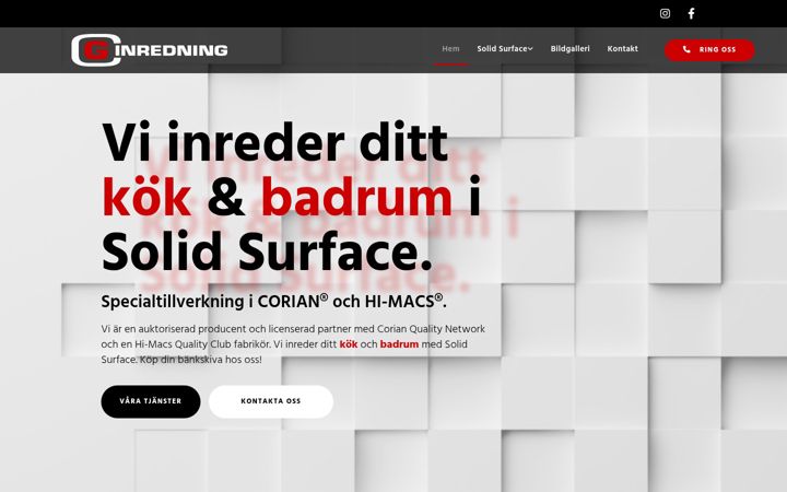 Screenshot di cginredning.se