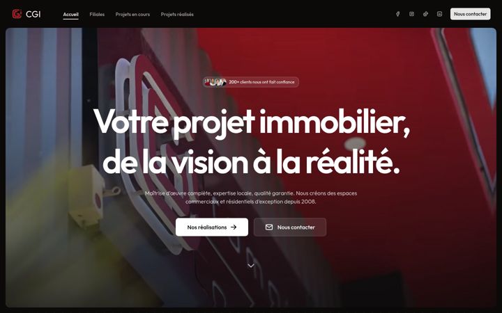 Screenshot of cgipromotion.com