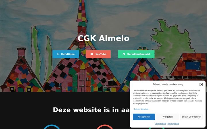 Ekrano kopija cgkalmelo.nl