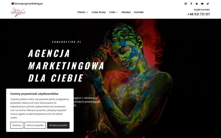 Screenshot ta' cgmarketing.pl