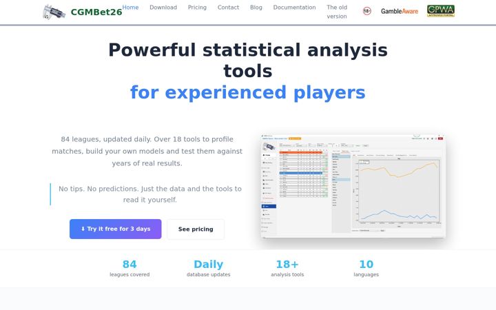 Screenshot of cgmbet.com