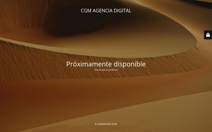 Screenshot of cgmdesign.es