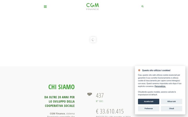 Screenshot of cgmfinance.it