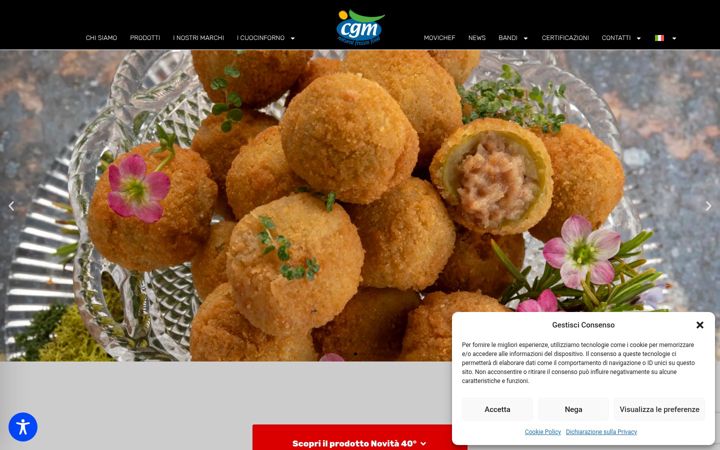 Screenshot of cgmsurgelati.it