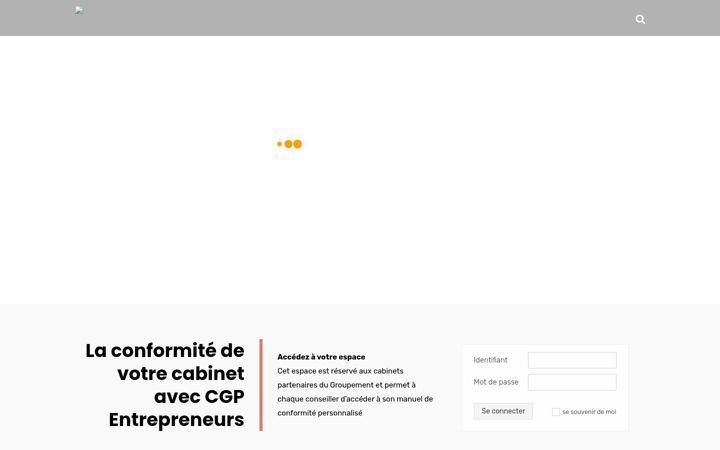 Screenshot stránky cgpe-conformite.fr