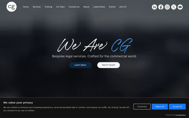Screenshot ta' cgprofessional.co.uk