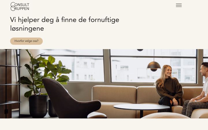 Screenshot stránky cgr.no