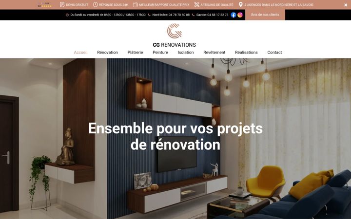 Screenshot di cgrenovations.fr