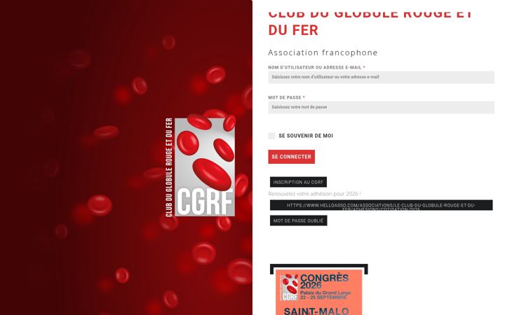 Screenshot di cgrf.fr