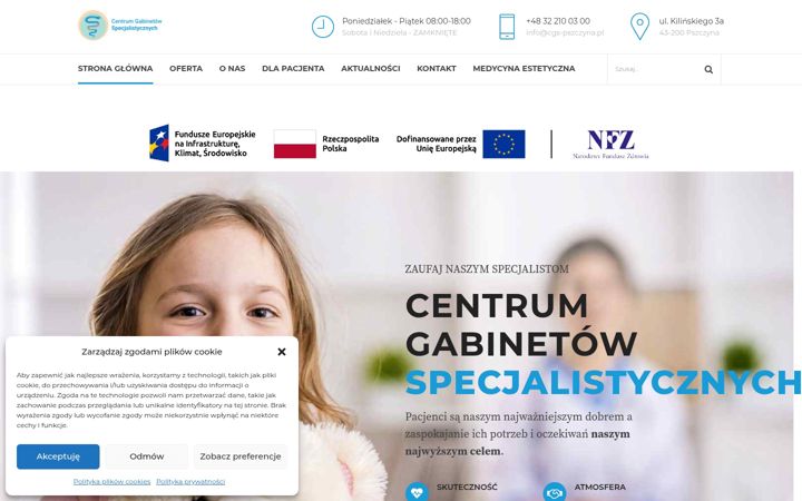 Screenshot ta' cgs-pszczyna.pl