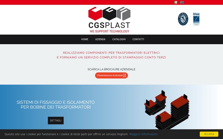 Screenshot of cgsplast.com