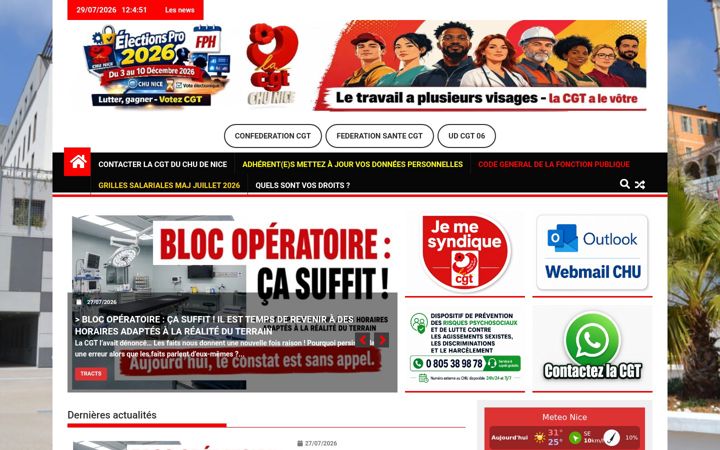 Screenshot di cgt-chudenice.fr