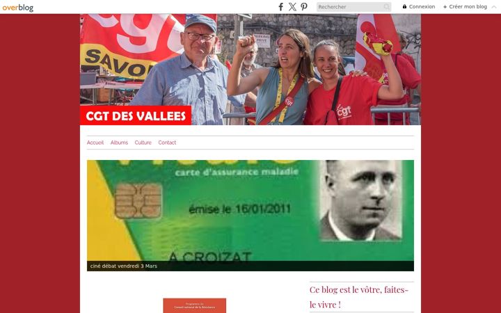 Screenshot di cgtdesvallees.fr