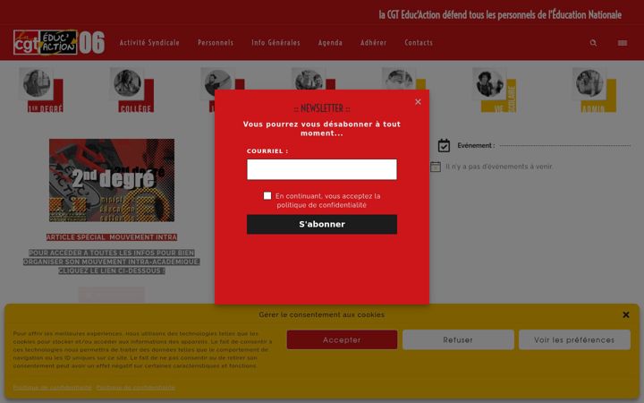 Screenshot di cgteduc06.fr