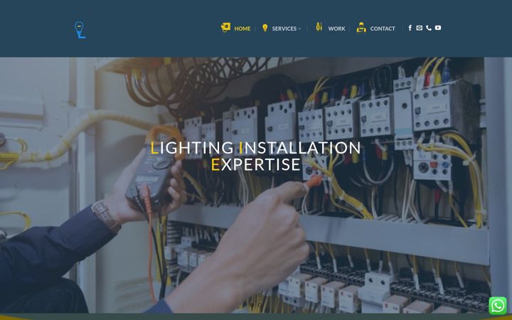 Screenshot of cgtelectric.com