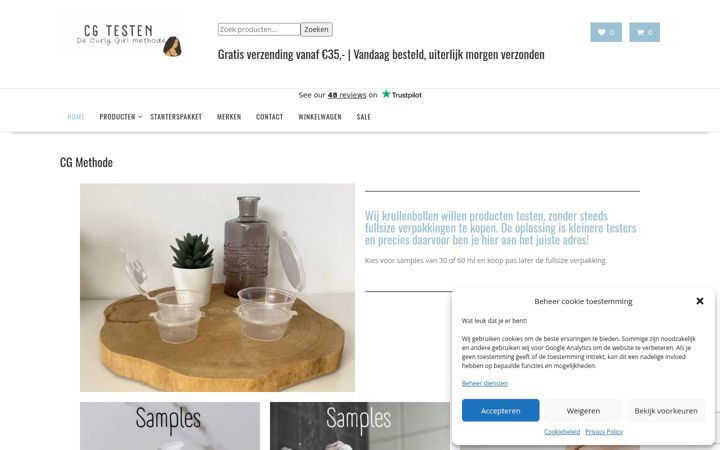 Ekrano kopija cgtesten.nl