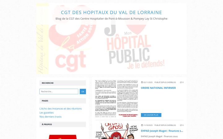 Screenshot di cgtghvl.fr