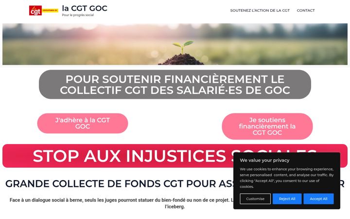 Screenshot di cgtgoc.fr