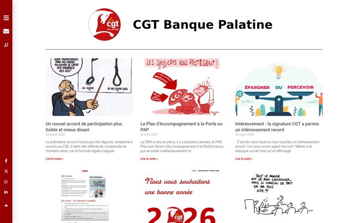 Screenshot di cgtpalatine.fr