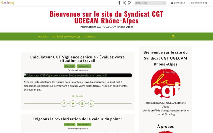 Screenshot di cgtugecamra.fr