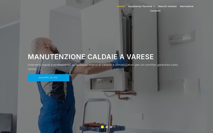 Screenshot of cgvarese.it
