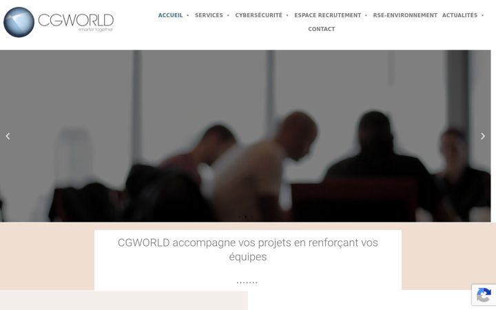 Screenshot di cgworld.fr
