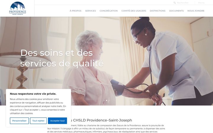 Screenshot of ch-maison-saint-joseph.com