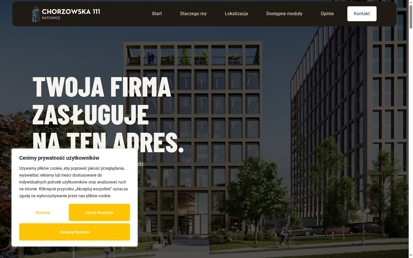 Sutikimo reklamjuostės, rodytos prieš bet kokią sąveiką, ekrano kopija