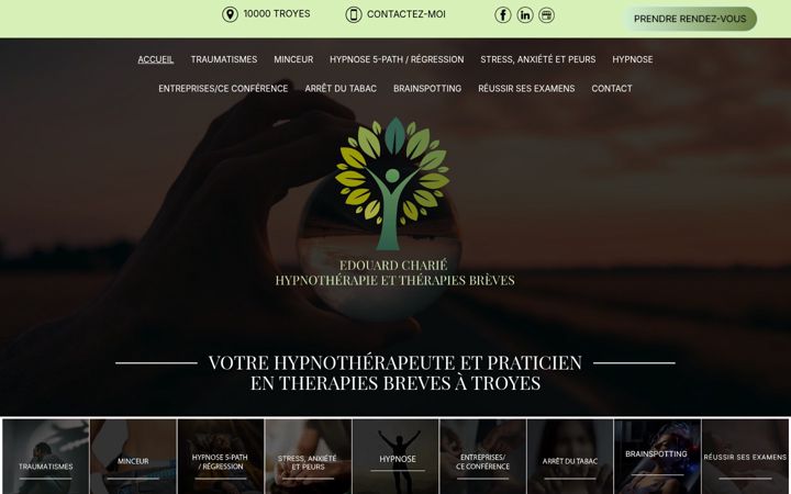 Screenshot of ch2-hypnose-troyes-aube.com