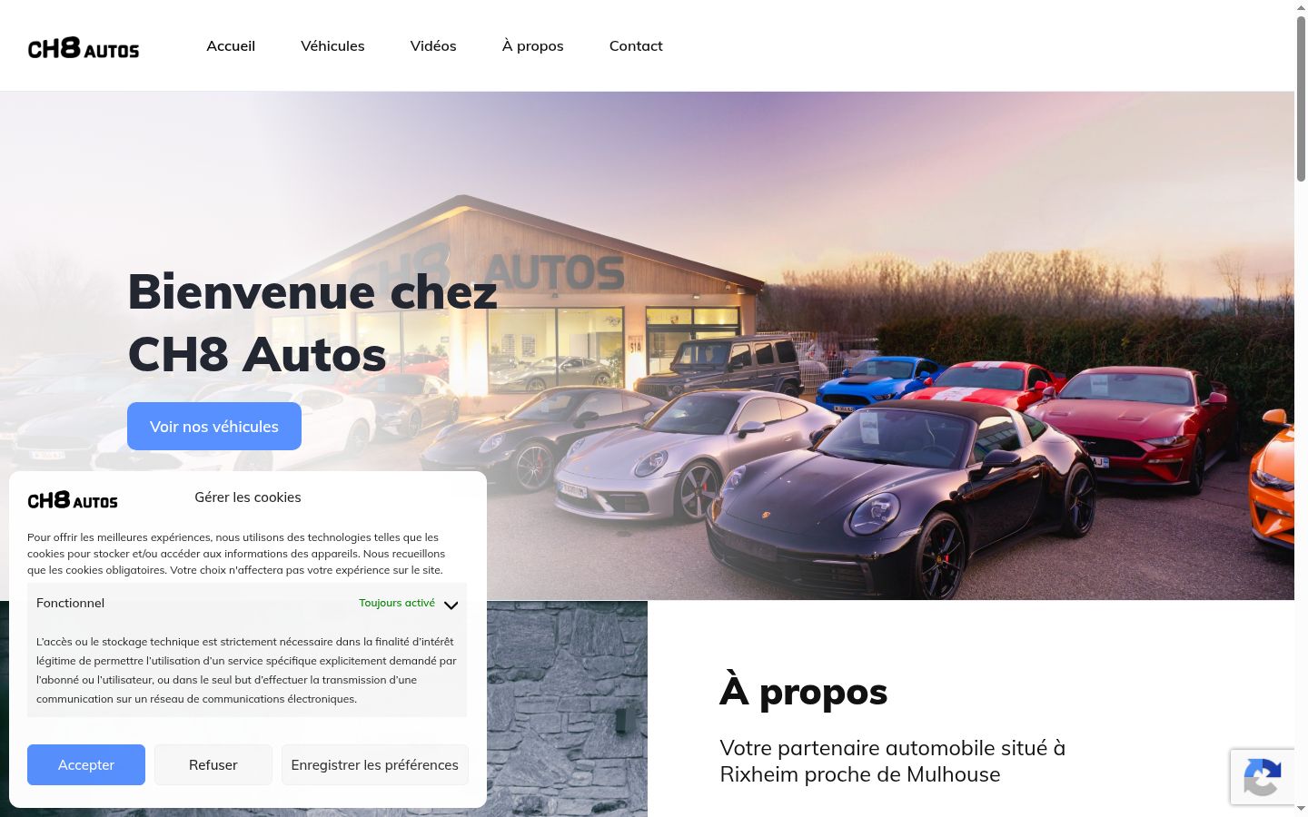 Sutikimo reklamjuostės, rodytos prieš bet kokią sąveiką, ekrano kopija