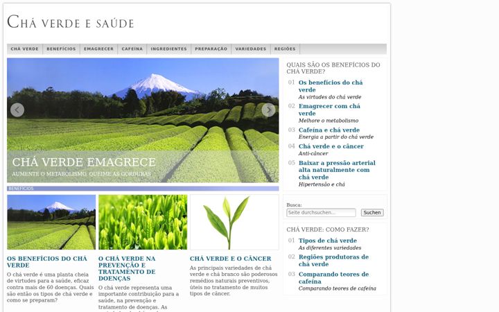 Captură de ecran a cha-verde.net
