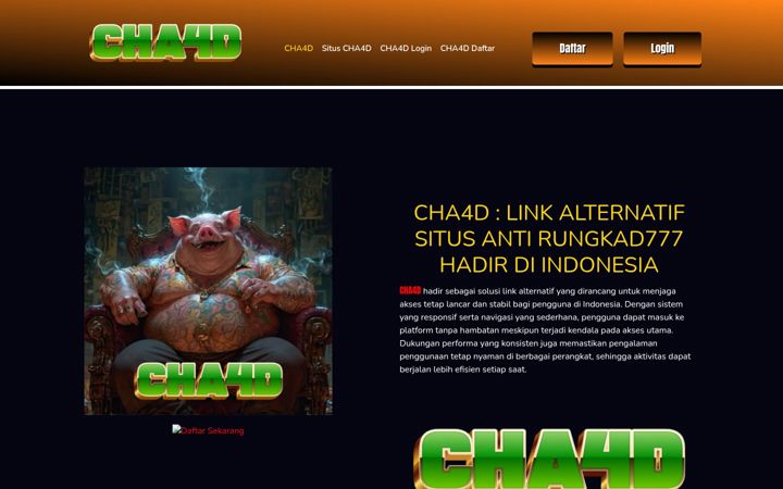 Screenshot of cha4d.com