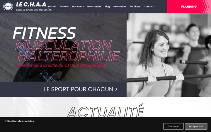 Skjermbilde av chaa-fitness-musculation-angouleme.fr