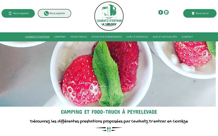 Skjermbilde av chabatz-dentrar.fr