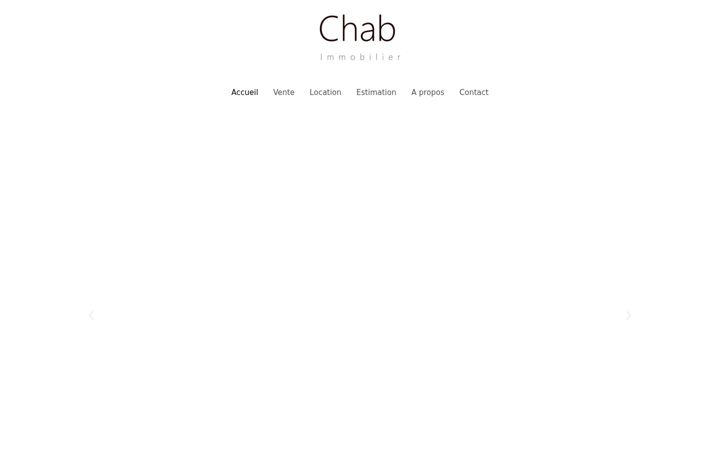 Skjermbilde av chabimmobilier.fr