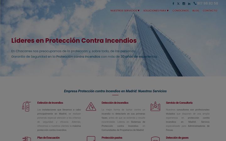Screenshot of chacarrex.com
