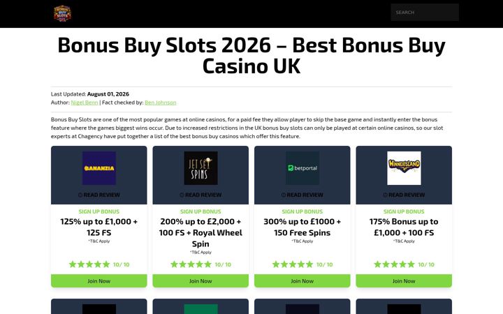 Screenshot ta' chagency.co.uk