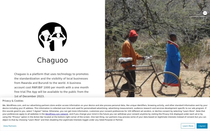 Screenshot of chaguoo.com