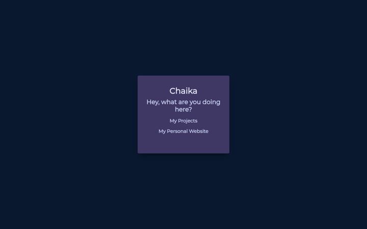 Screenshot of chaika.me