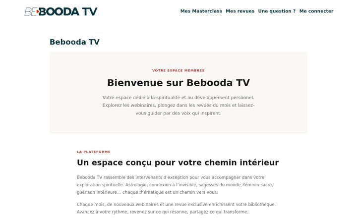 Screenshot of chaine-spiritualite.com