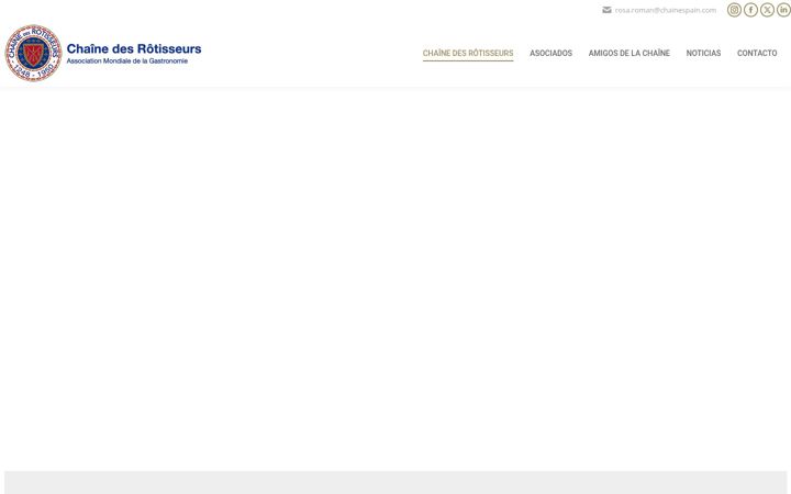 Screenshot of chainespain.com