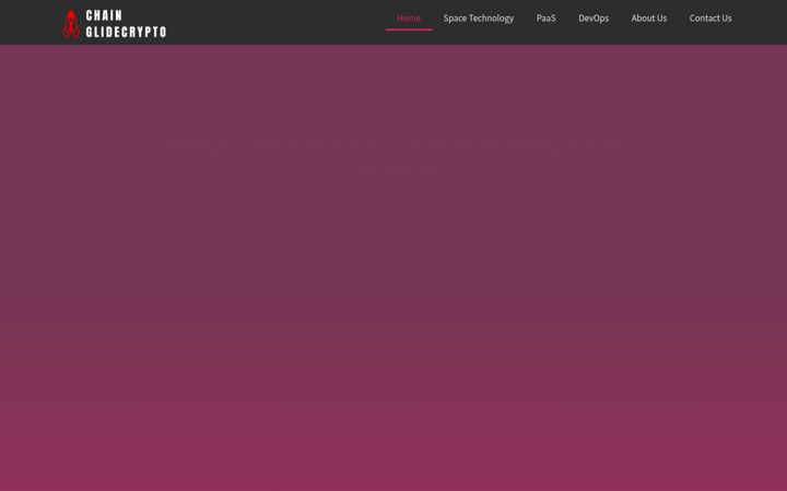 Screenshot of chainglidecrypto.com