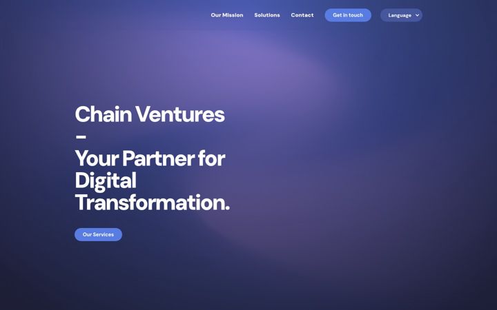 Screenshot of chainventures.ae