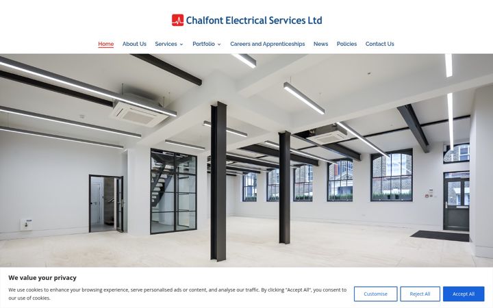 Screenshot von chal-lec.co.uk