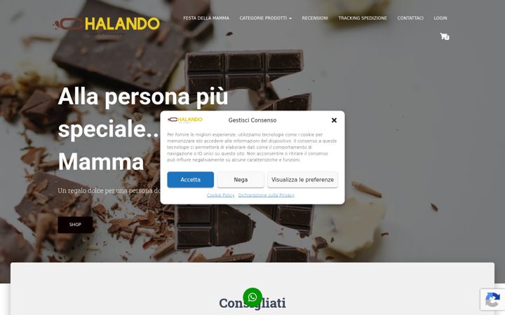 Zrzut ekranu chalando.it