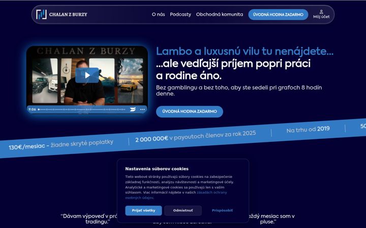 Screenshot of chalanzburzy.ae