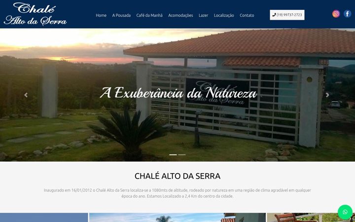 Képernyőkép: chalealtodaserra.com.br