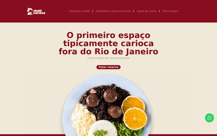 Képernyőkép: chalecarioca.com.br